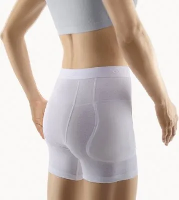 Produktbild von Bort Hüftschutzhose StabiloHip, weiß>>>>Ausf.: ohne Protektoren Gr. XL