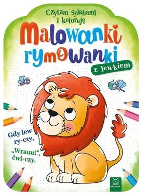 Immagine prodotto di Libro da colorare con rime: Avventure animali