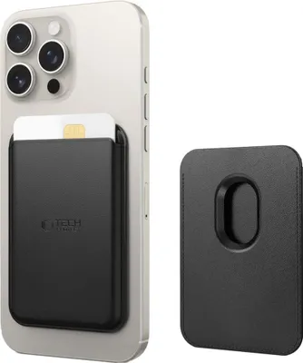 Produktbild von Tech-Protect Magwallet Magsafe Universal Magnetischer Kartenhalter Schwarz