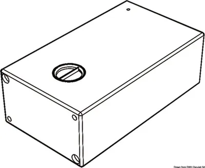 Produktbild von 130-Liter-Polyethylen-Abwassertank ISO 8099 Osculati 50.142.52
