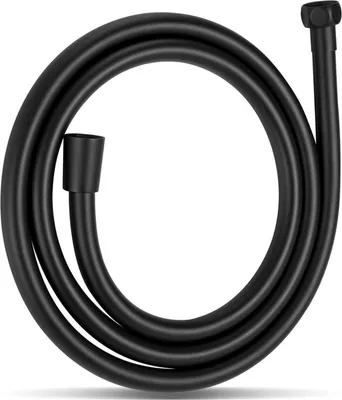 Zdjęcie produktu dla OFFO Wąż prysznicowy Wąż prysznicowy PVC uniwersalny 2.0m czarny matowy