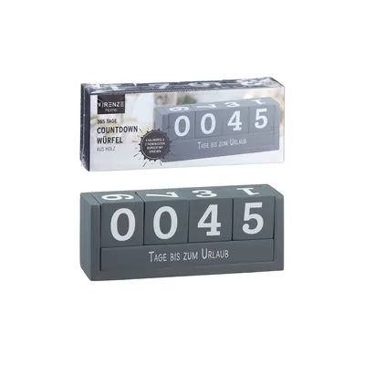 Produktbild von Cepewa Countdown Würfel m. Themenleisten für 8 Ereignisse