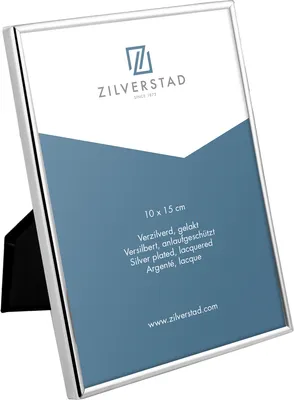 Produktbild von Zilverstad Sweet Memory, Einzelbilderrahmen, Metall, Silber, Tisch, 10 x 15 cm, Rechteckig