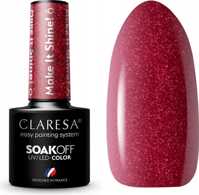 Immagine prodotto di Claresa Soak Off UV/LED Make It Shine! Vernice ibrida 6, 5 g