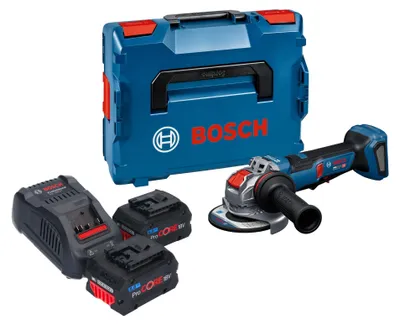 Zdjęcie produktu dla Akumulatorowa szlifierka kątowa Bosch GWX 18V-11 PS 18 V 125 mm + L-Boxx ( 06019N4400 ) - bez akumulatora, bez ładowarki
