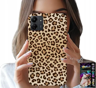 Obrázok produktu pre Puzdro pre Xiaomi Poco C65 – zadné kryty s leopardovým vzorom, módne ženské dizajny