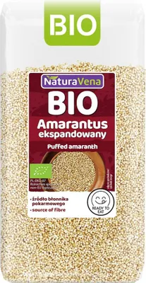 AMARANTUS EKSPANDOWANY BIO 110 g - NATURAVENA