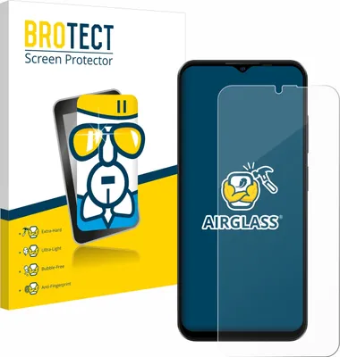 Produktbild von BROTECT Schutzglas für Ulefone Note 16 Pro Schutzfolie Panzer Folie Glas Display Schutz klar