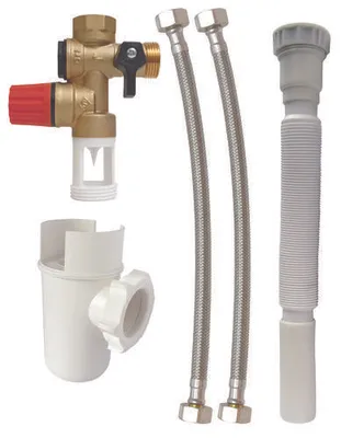Image de SOMATHERM FOR YOU - Kit groupe de sécurité inox droit