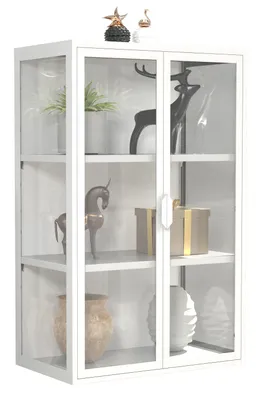 Produktbild von Wandvitrine Hängevitrine Glas Flokas L