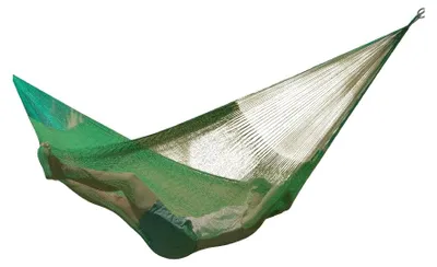 Immagine prodotto di Amaca messicana a rete MacaMex Amaca doppia PLUS verde chiaro