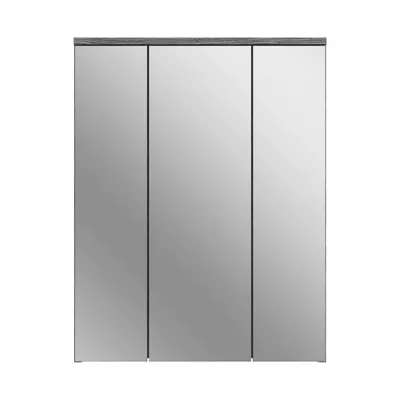 Obrázok produktu pre Zrkadlová skrinka Blake 60 x 21 x 77 cm dymové striebro