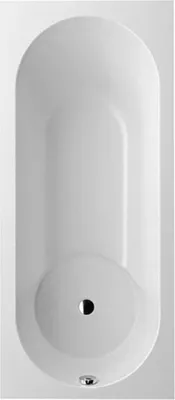 Produktbild von V&B Rechteck-Badewanne Libra 170x75cm, weiß