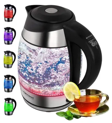 Produktbild von Esperanza ES9812 Glas-Wasserkocher mit Temperaturregelung LED