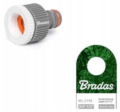 Produktbild von Bradas Wasserhahn-Anschlussstück 3/4 Zoll / 1/2 Zoll WL-2198