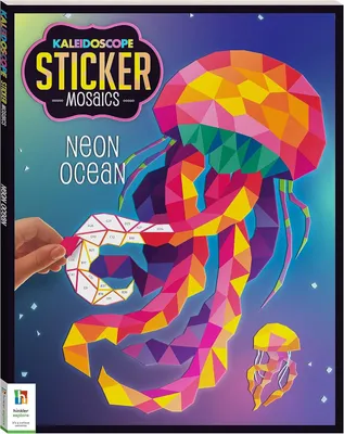 Productafbeelding van Sticker Mosaics Neon Ocean
