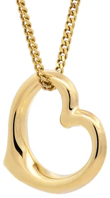Produktbild von Gold Anhänger Swingheart mit Goldkette massiv 585-14 Karat Gold 42 cm