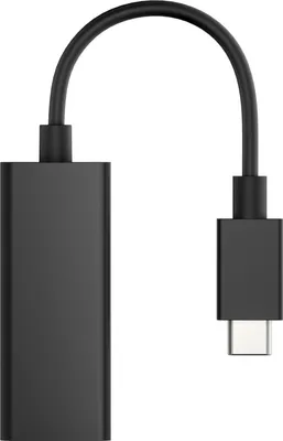 Obrázek produktu pro HP Adaptér G2 USB-C na RJ45, USB typu C, RJ-45, Ženy, Černá, Čína, Domácí