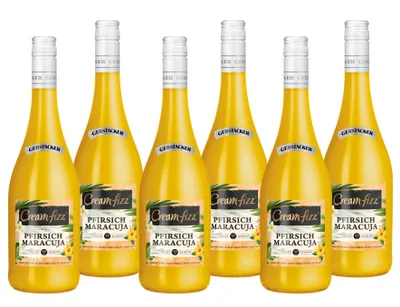 Produktbild von Gerstacker Cream fizz Pfirsich-Maracuja (6 x 0,75 l)