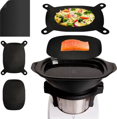Produktbild von mixcover Dauerbackfolie - Backpapier, Tropfschutz für Monsieur Cuisine Connect, Edition Plus und MCS Einlegeboden, Monsieur Cuisine Zubehör
