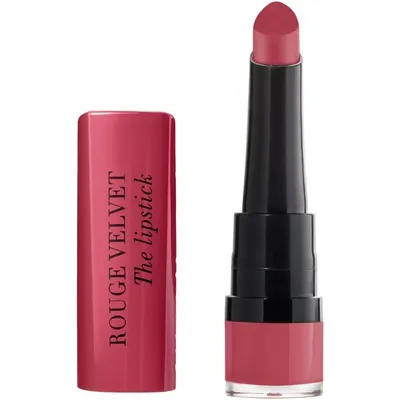 Obrázek produktu pro Bourjois Rouge velvet lipstick, Červená, Hyppink Chic, 1 barva/barev, Hydratující, Unisex, Matný