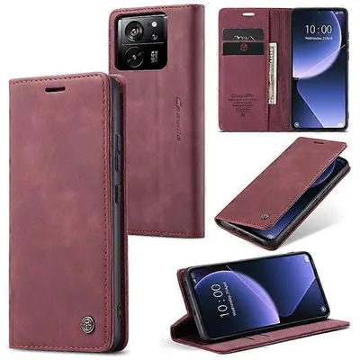 Produktbild von Caseme Handyhülle für Xiaomi Xiaomi 13T/13T Pro Karmesinrot