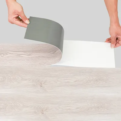 Obrázok produktu pre Jiubiaz cca 6m² samolepiaca vinylová laminátová podlaha biely dub