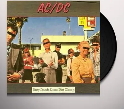 Produktbild von AC/DC - Dirty Deeds Done Dirt Cheap (LP)