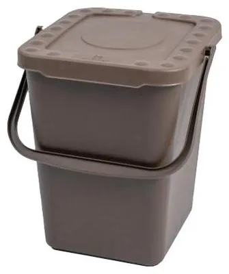 Immagine prodotto di PATTUMIERA ECOPLUS CHIUSA 10 lt - 24x25,5x29,5h cm