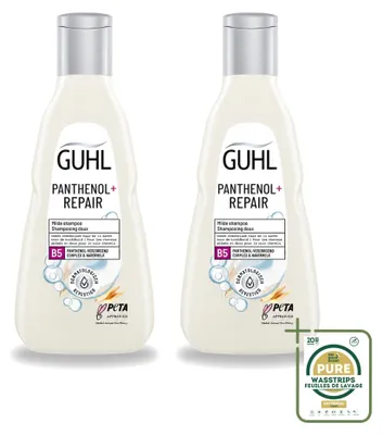 Produktbild von 2 x Guhl Panthenol+ Repair Shampoo - 250 ml - Vorratspackung - 2 Stücke