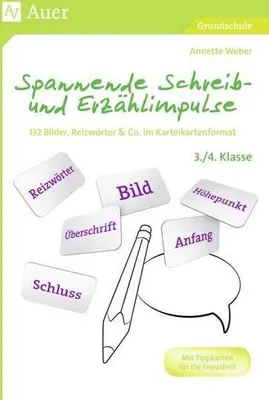 Obrázek produktu pro Spannende Schreib- und Erzählimpulse 3/4