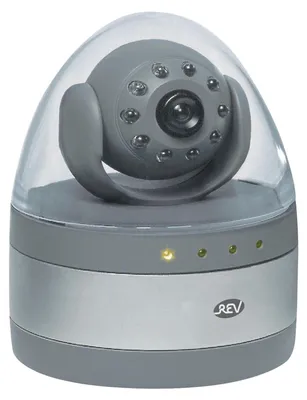 Obrázek produktu pro REV atrapa kamery atrapa kamery sledovací kamera LED na baterie výběr, číslo výrobce:CGREV3022071, množství:1x atrapa kamery
