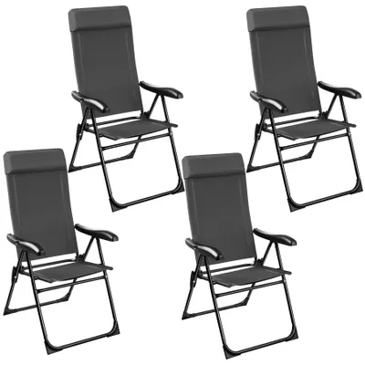 Produktbild von tectake® Campingstuhl Müritz Belastbarkeit 120 kg, 57 x 65 x 112 cm