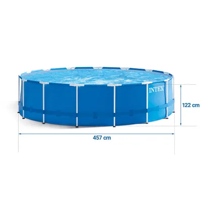 Produktbild von Rahmen-Gartenpool 457 x 122 cm 21 in 1 INTEX 28242