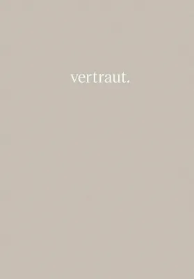 Produktbild von vertraut.