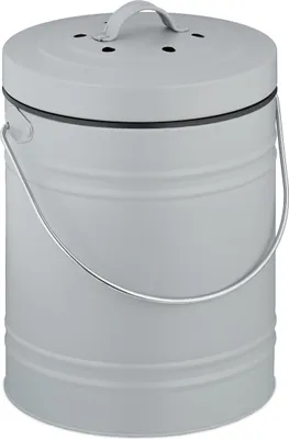 Obrázok produktu pre Relaxdays 10051223_111, 5 L, Šedá, Plast, 225 mm, 205 mm, 300 mm