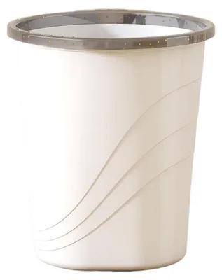 Productafbeelding van Ronde Vuilnisbak van 9/12 Liter, Wit