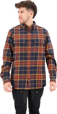Produktbild von Fjällräven Övik Twill Langarmhemd Braun S Herren Braun S