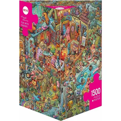 Produktbild von Tiurina, M: Fun With Friends Puzzle 1500 Teile