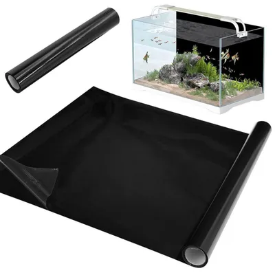 Obrázok produktu pre PVC fólia na pozadie akvária, čierna, 30x200 cm, samolepiaca