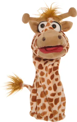 Produktbild von Living Puppets Giraffe Handpuppe 39cm
