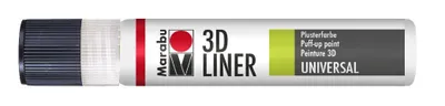Immagine prodotto di Marabu 1803 09 670 3D-Liner 3D-White 670, 25 ml