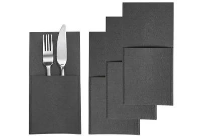Imagen del producto de WESTMARK Bestecktasche Cozy anthrazit 4Stück 1 Stck. 410121 (EKB)