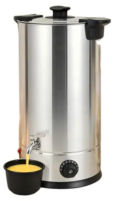 Obrázek produktu pro Stroj na tavení vosku, objem 15 l, výkon 1800 W, napětí 220–240 V, nastavitelný teplotní rozsah 0–110 °C, stolní provedení