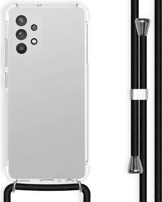 Obrázok produktu pre imoshion zadný kryt so šnúrkou pre Samsung Galaxy A32 (4G) – čierny