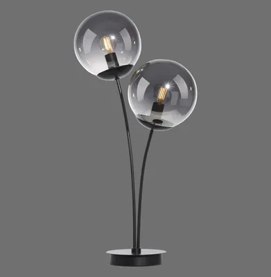 Produktbild von JUST LIGHT BIG WIDOW Tischleuchte E14 max. 25W 2-fach schwarz 14605-18