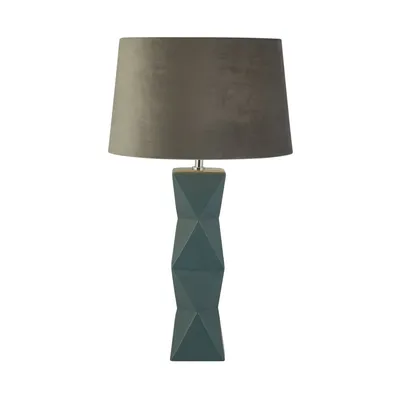Image de x Lampe à poser Chatham - Céramique bleue
