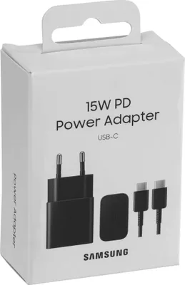 Obrázek produktu pro Napájecí adaptér Samsung Galaxy USB typu C 15W 1m černý