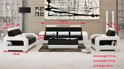 Produktbild von Sofagarnitur 3+2 Sitzer Set Design Sofa Polster Couchen Couch Modern Ledersofa