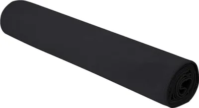 Produktbild von vidaXL Sporthandtücher 2 pcs Schwarz 200 x 100 cm